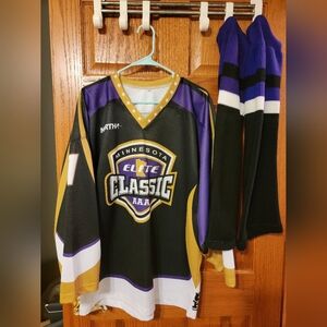 Minnesota Elite Classic Hockey Jersey and Socks